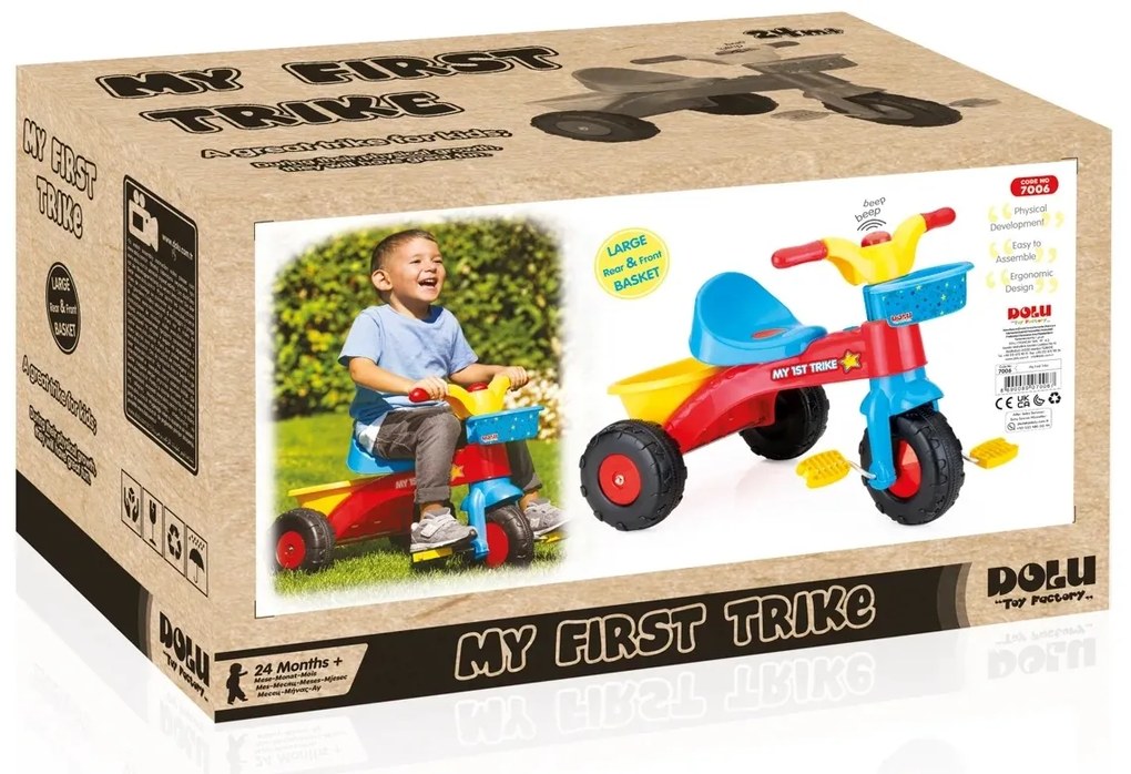 Jos Prima mea tricicletă, 50 x 64 x 46 cm