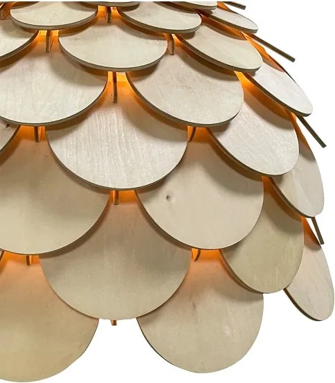 Lustră pe cablu BURGO, 1x E27/60W/230V, diam. 35 cm