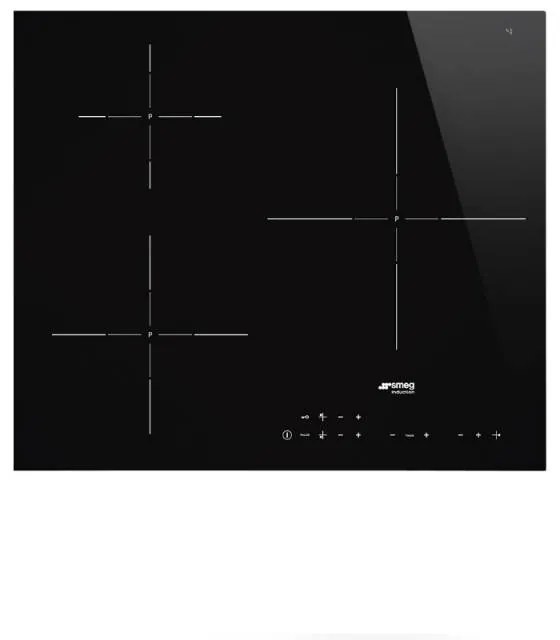Plita incorporabila cu inductie Smeg SEI5632D, 60 cm latime