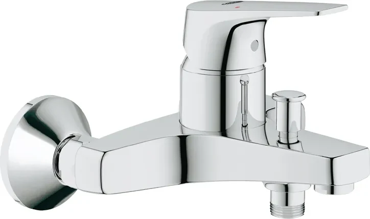 Pachet: Coloana dus Grohe Tempesta 200, baterie cada/dus Bauflow