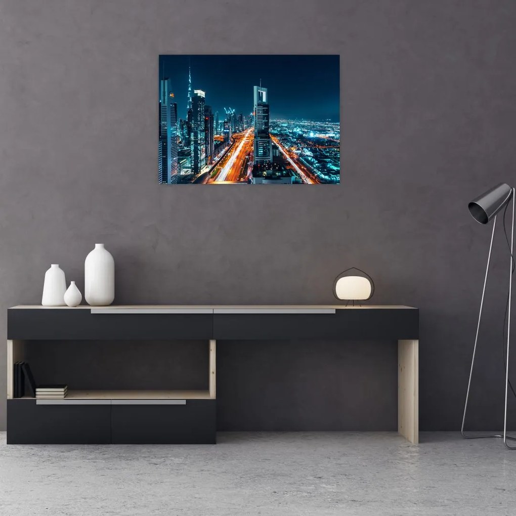 Tablou - Noaptea la Dubai (70x50 cm)
