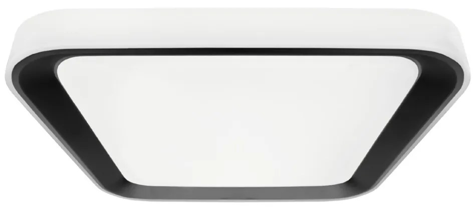 Plafonier LED dimabil QUADRO 38W 230V 3000-6000K alb/negru + DO