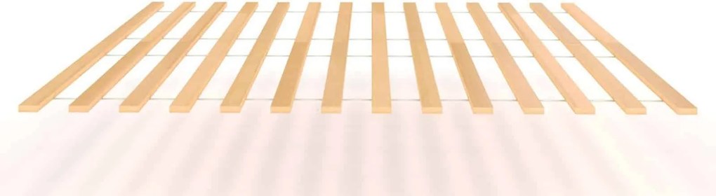 Somiera lemn masiv Lamelară Fixă Necompactată Pin - 200x200cm