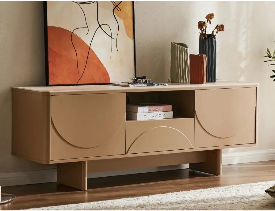 Comoda TV cu blat ceramic SAVOY 150cm
