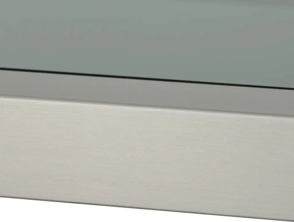 Raft design LUX, Otel Periat, Sticla Fumurie, Corrado I