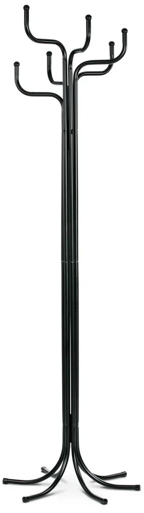 Cuier metalic Peg negru, 188 cm