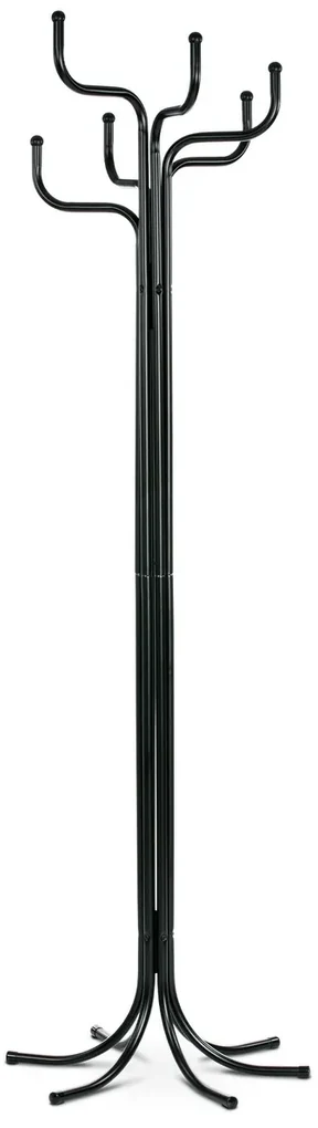 Cuier metalic Peg negru, 188 cm