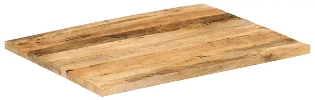 Blat de masa, 25-27 mm, 80x60 cm, lemn masiv de mango