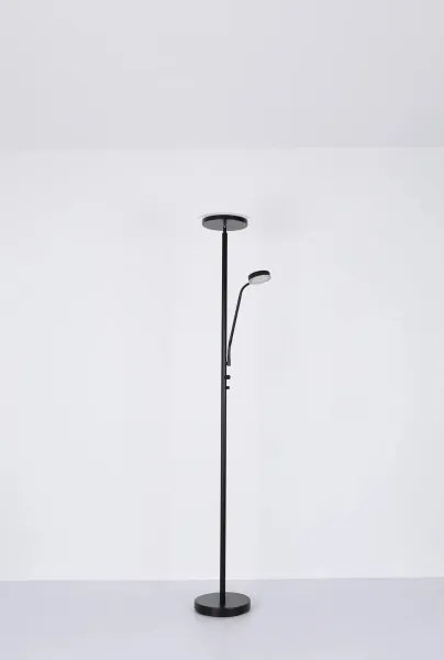 Globo 59092 - Lampadar LED St ERNST LED/18,5W/230V + LED/4,5W