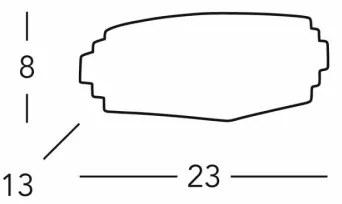 Aplică Kolarz 0290.61E STIEGEL 1xG9/60W/230V alb