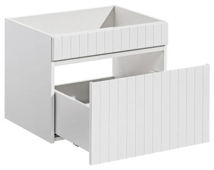 MASCA LAVOAR SUSPENDATA Icon WHITE, 60 80 CM, MDF RIFLAT + PAL, CULOARE ALB
