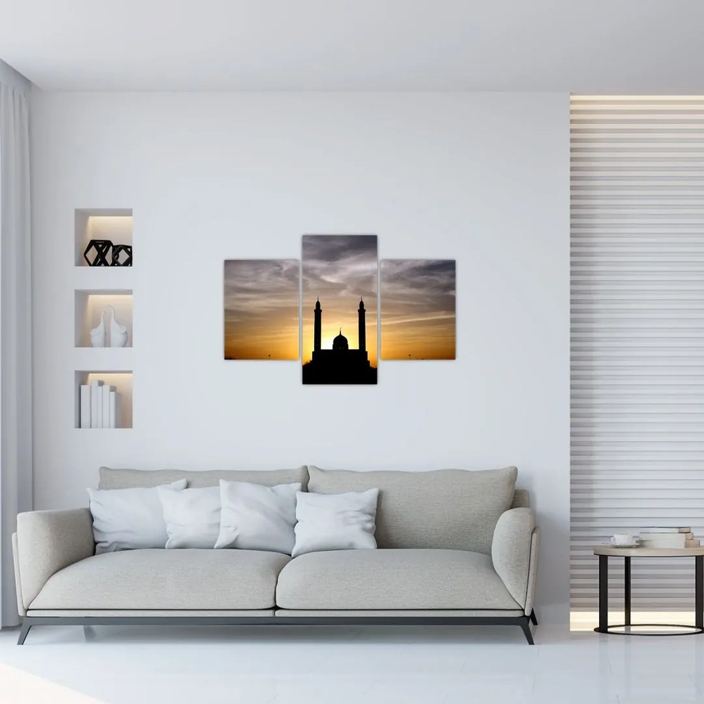 Tablou cu obiect istoric (90x60 cm)