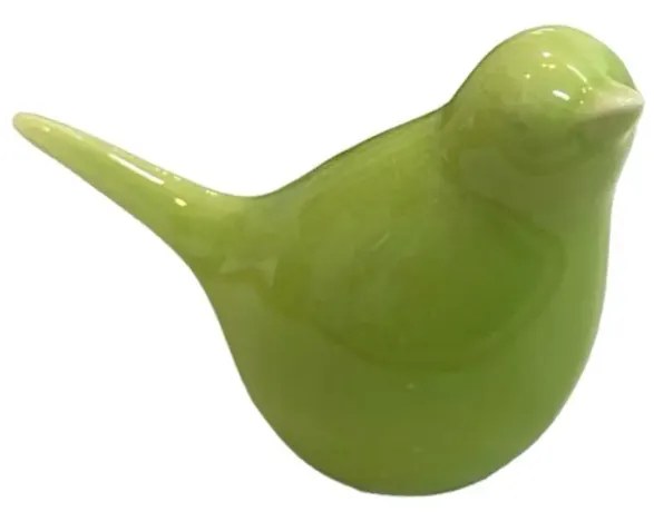 Pasare din portelan BIRDETTA 9 cm - mai multe variante Culoare: Verde