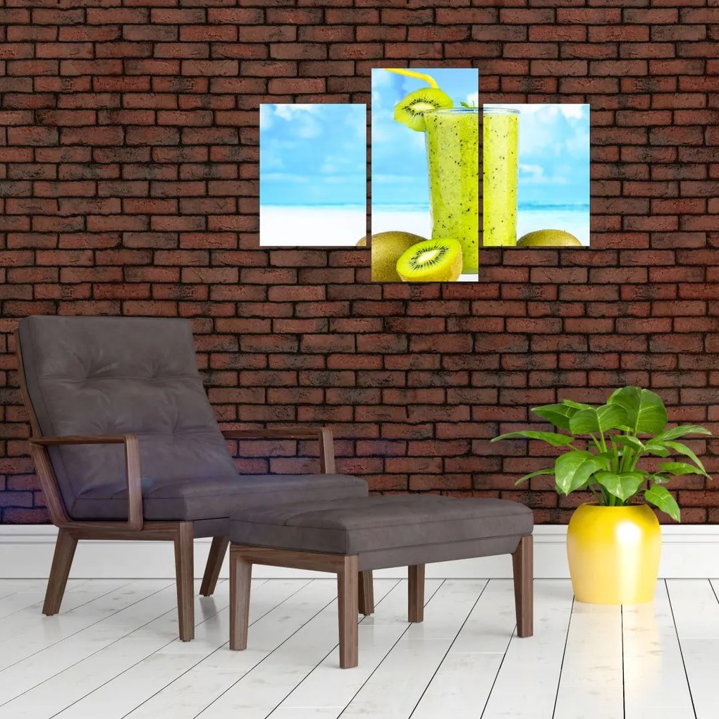 Tablou - smoothie kiwi (90x60 cm)