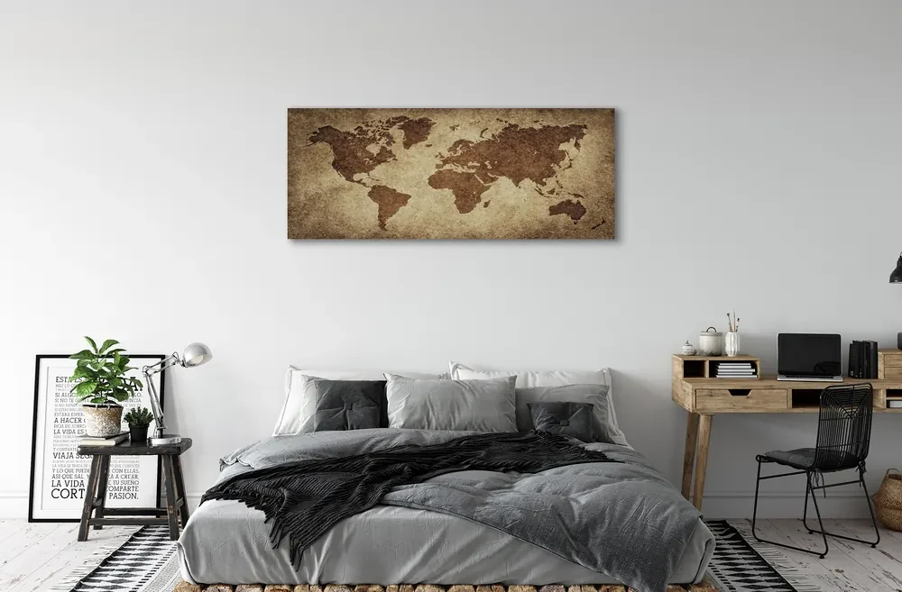 Tablouri canvas harta gri