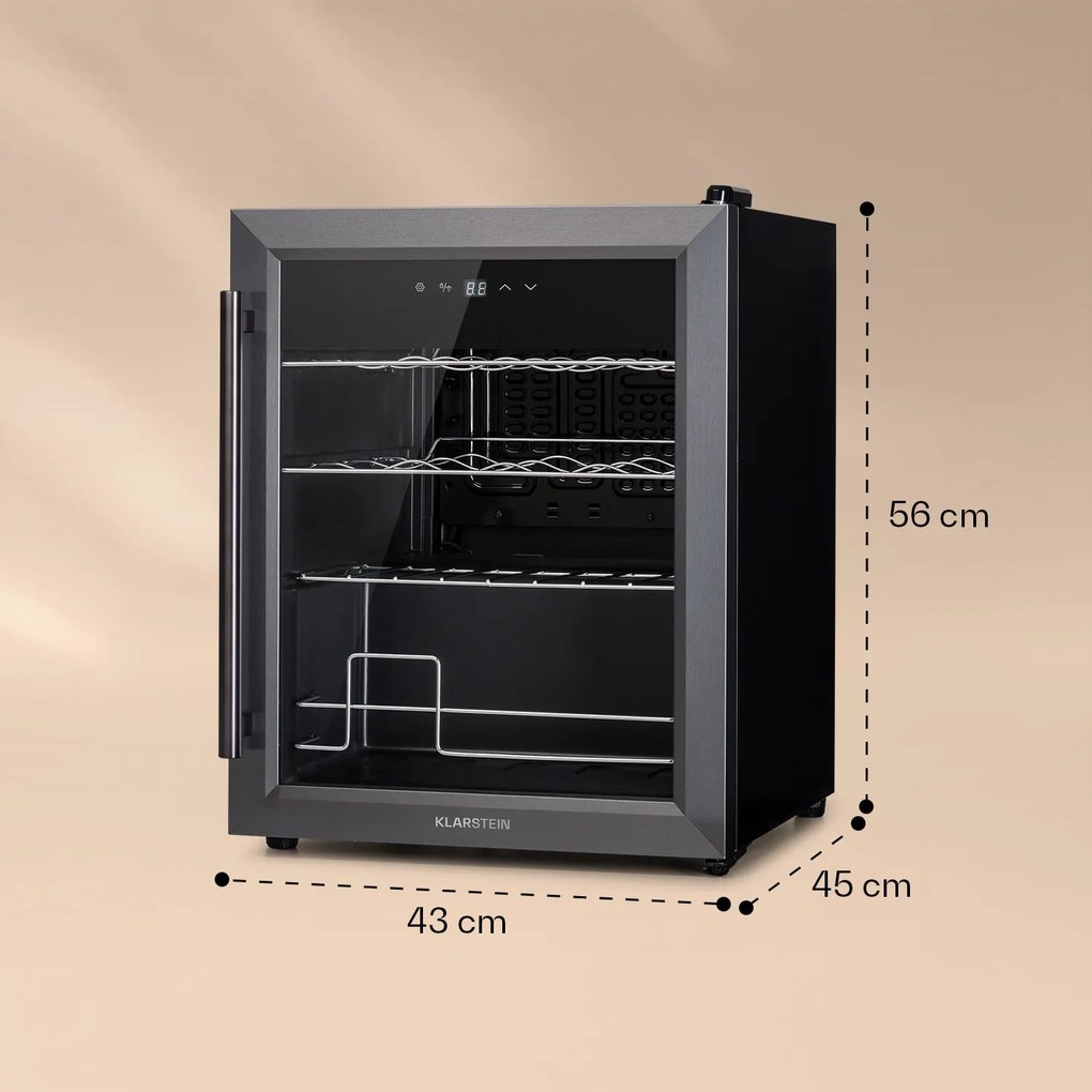 Ultimo 16 Uno frigider pentru vinuri 42l panou de control tactil 16 sticle 5-18°C