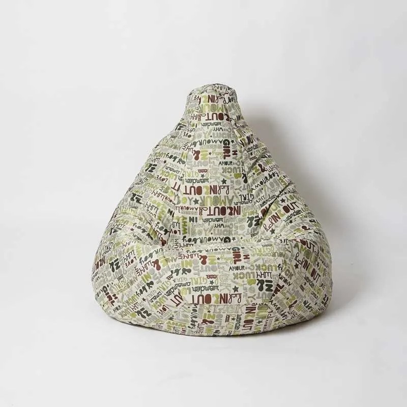 Fotoliu Nirvana Hobbit Pufrelax, Material textil - Lucky Clover