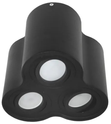 Lampă spot BAROCO 3xGU10/30W/230V negru