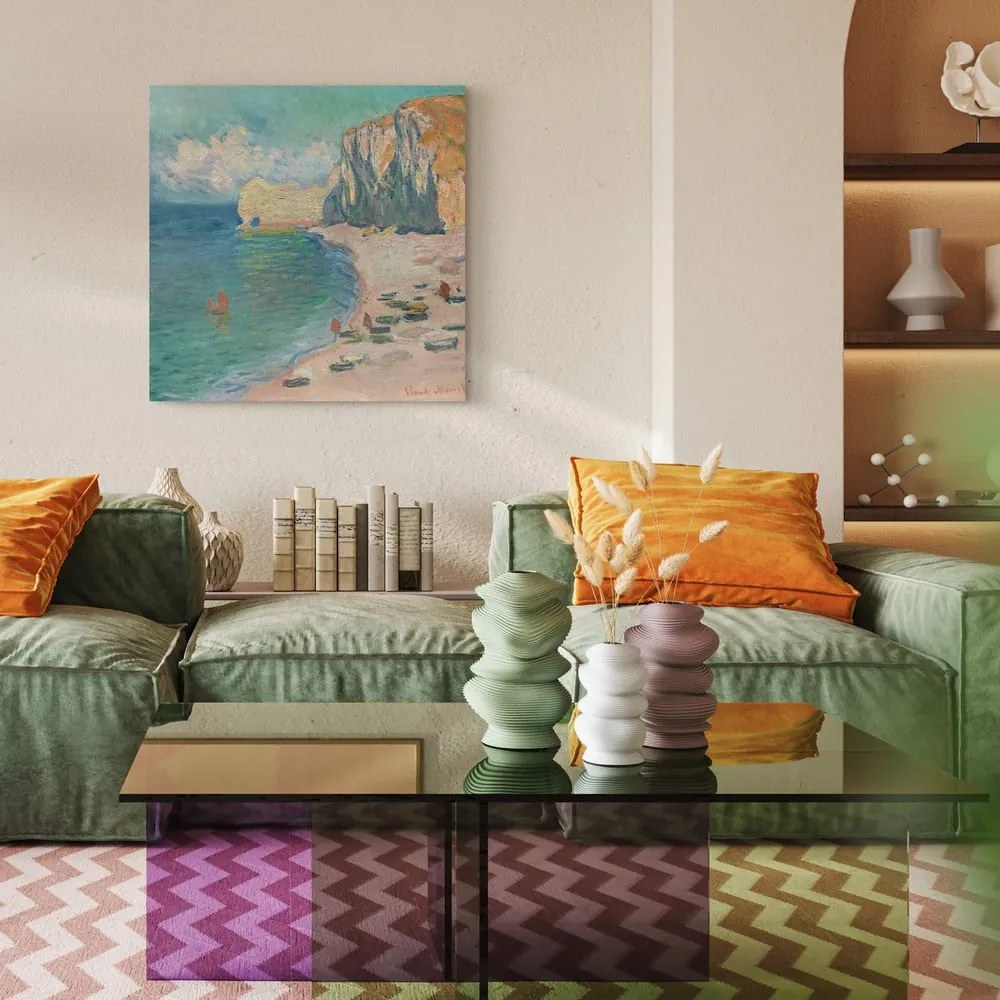 Tablou 80x80 cm The Beach – Styler