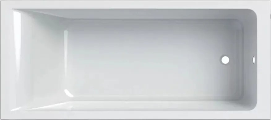 Cada baie dreptunghiulara Geberit Selnova Square 180x80 cm
