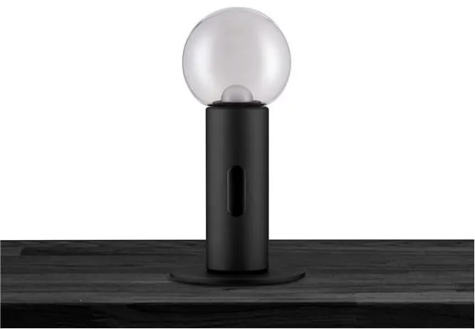 Lampa de masa LED design minimalist CHRONOS negru