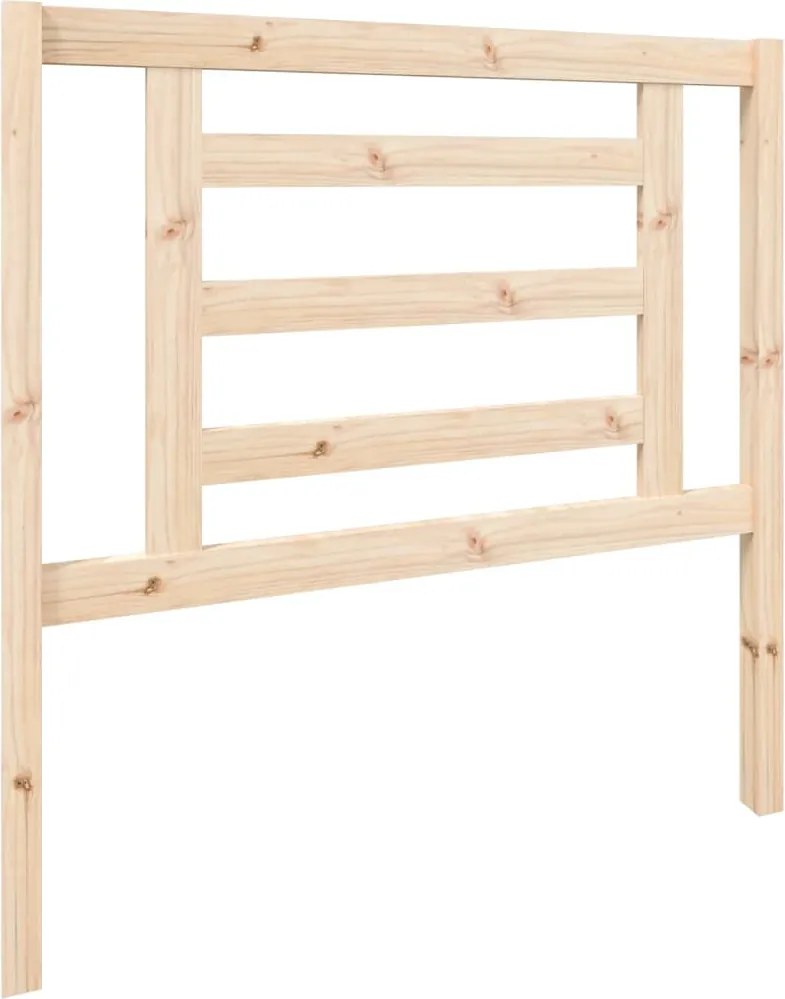 vidaXL Tăblie de pat, 96x4x100 cm, lemn masiv de pin