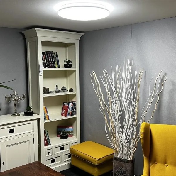 Plafonieră LED dimabilă LED/48W/230V 2700-6500K Wi-Fi Tuya + telecomandă