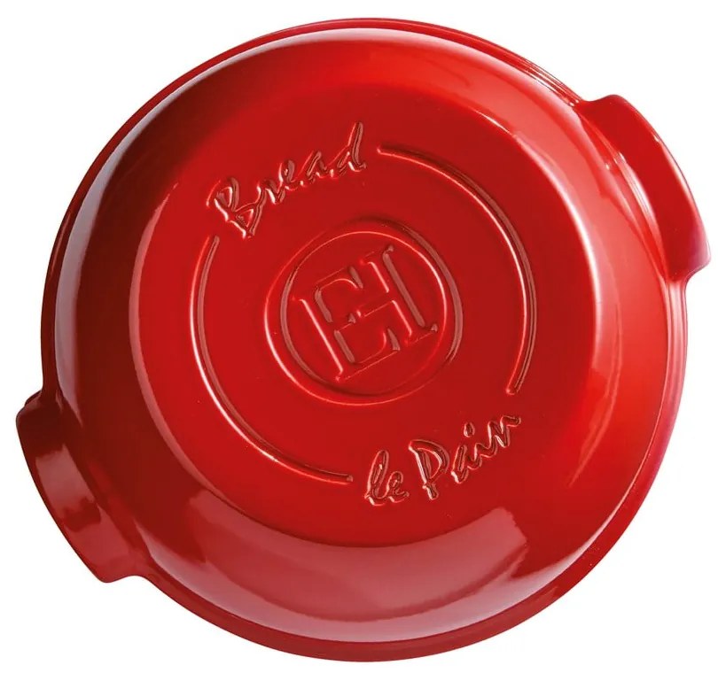 Formă rotundă din ceramică pentru pâine Emile Henry, ⌀ 29,5 cm, roșu