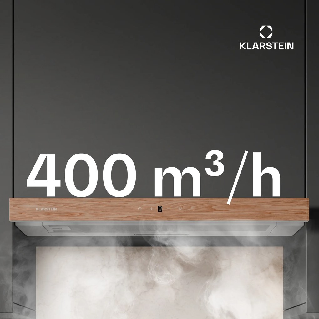 Klarstein Hota ZenFusion, debit de aer 400 m³/h, EEK A, extragere/recirculare, 3 niveluri, silențioasă