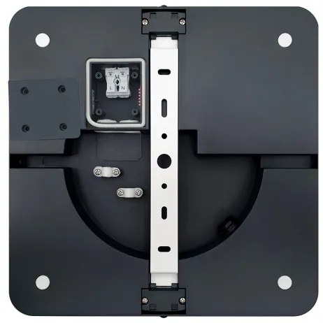 Plafonieră LED pentru baie ELLÉ LED/24W/230V 3000/4000/6500K 26x26 cm IP54 antracit