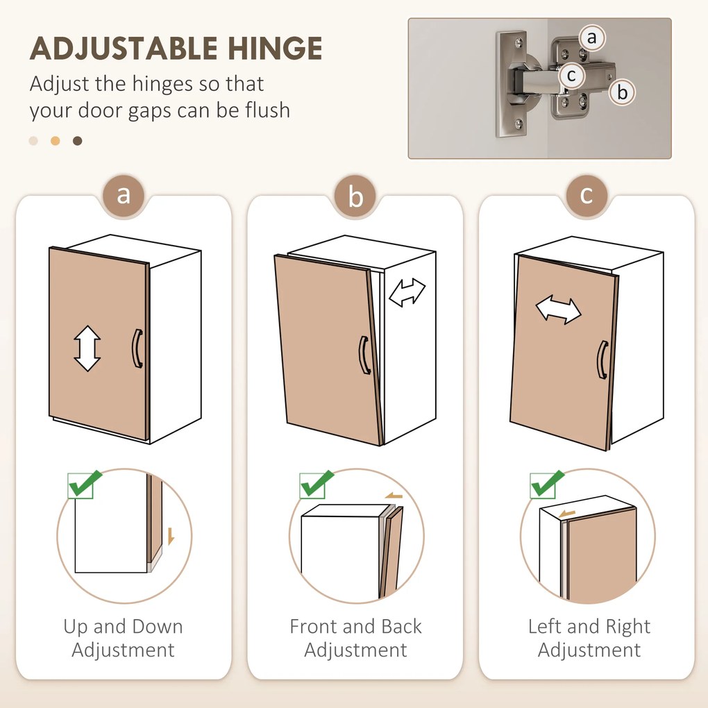 HOMCOM Dulap pentru Microunde din Lemn cu Raft, Blat Deschis, Sertar și Dulap, 60x40x131 cm, Alb | Aosom Romania