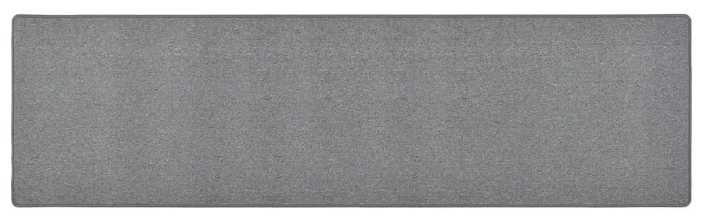 vidaXL Covor traversă, gri închis, 50x200 cm