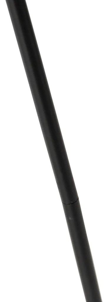 Lampă de podea orientală bej cu mărgele - Moti