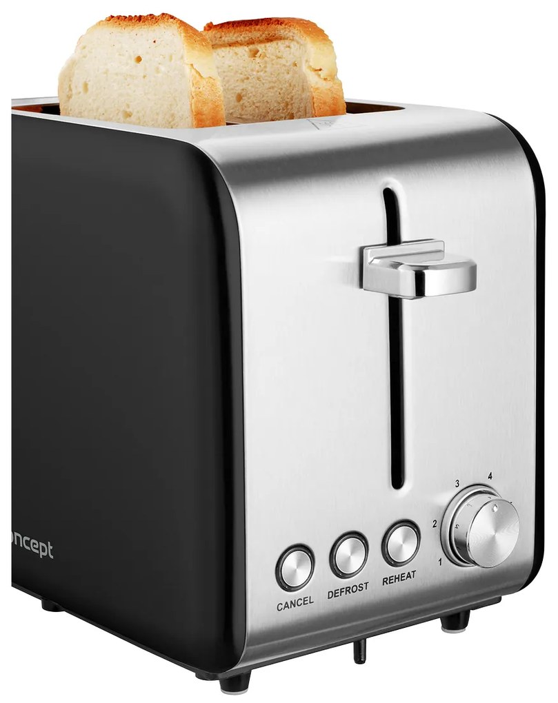 Toaster Concept TE2052, negru