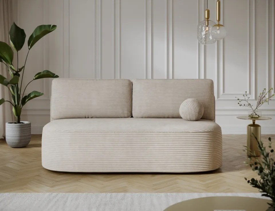 Canapea cu spatiu pentru depozitare, 193x96x93 cm, Lilana, Eltap (Culoare: Alb / Royal 01)