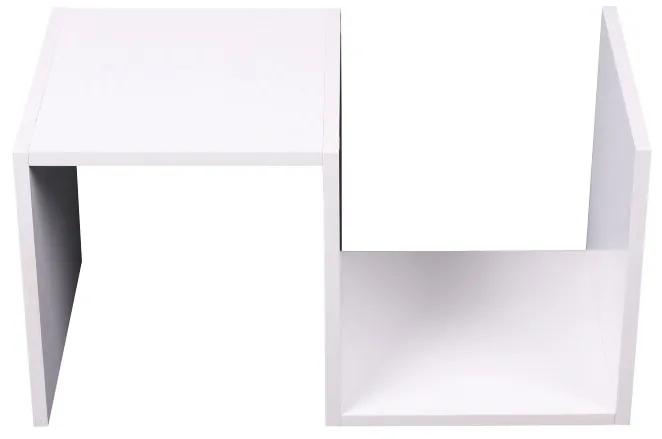 Masuta portabilă Valmar 32 cm alb