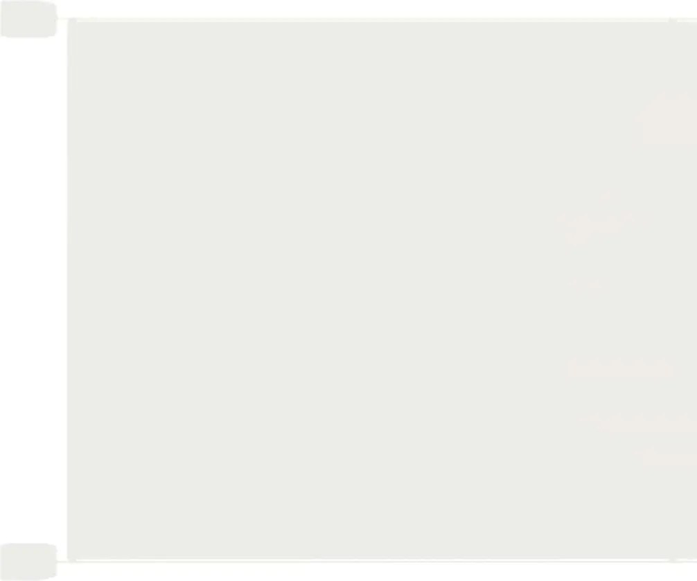 vidaXL Copertină verticală, alb, 140x420 cm, țesătură Oxford