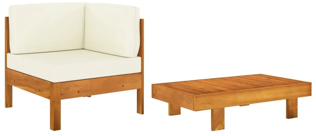 Set mobilier de gradina din 2 piese, KENAY