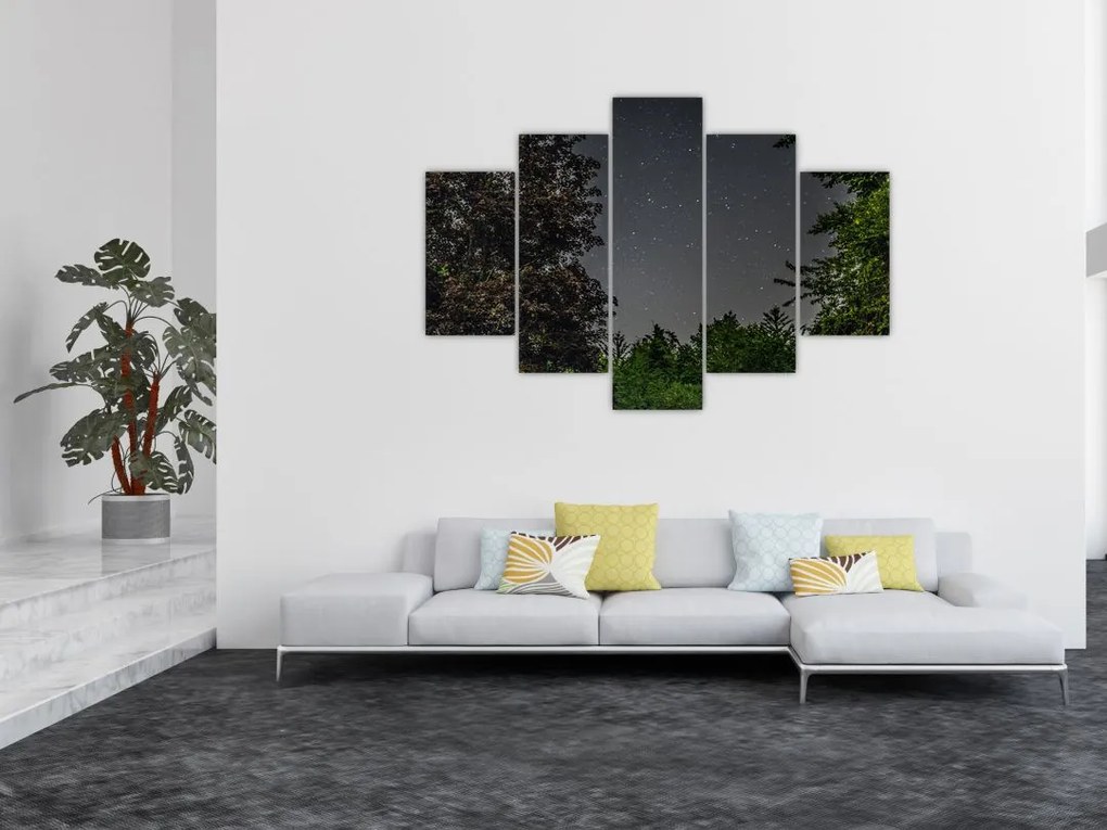 Tablou cu cerul nocturn (150x105 cm)