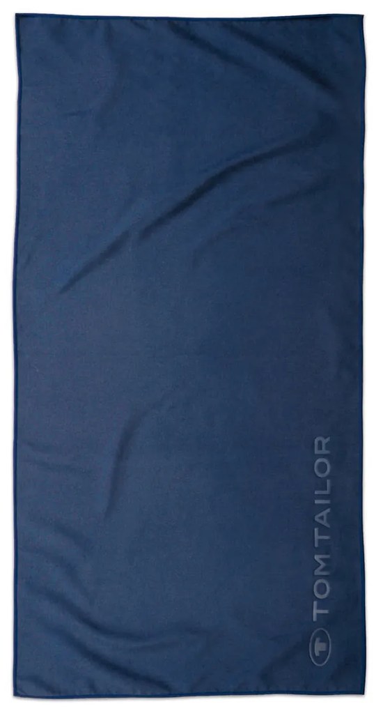 Prosop de fitness Tom Tailor Dark Navy , 70 x 140cm, 70 x 140 cm