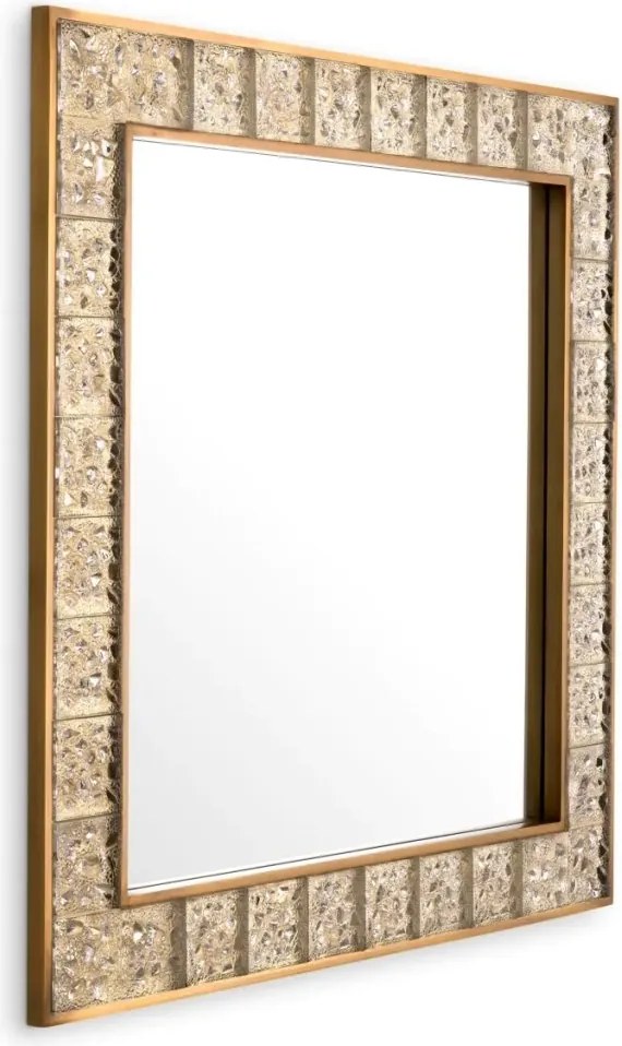 Oglinda decorativa design LUX Mellot, 110x110cm