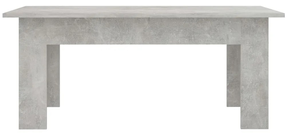 Masuta de cafea, gri beton, 100 x 60 x 42 cm, PAL 1, Gri beton
