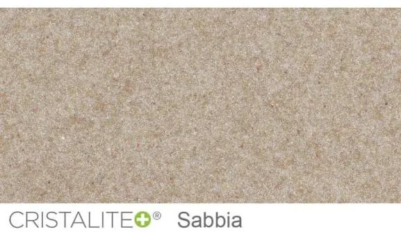 Chiuveta bucatarie Schock Manhattan R-100 Cristalite Sabbia, granit, montare pe blat 47 x 49 cm