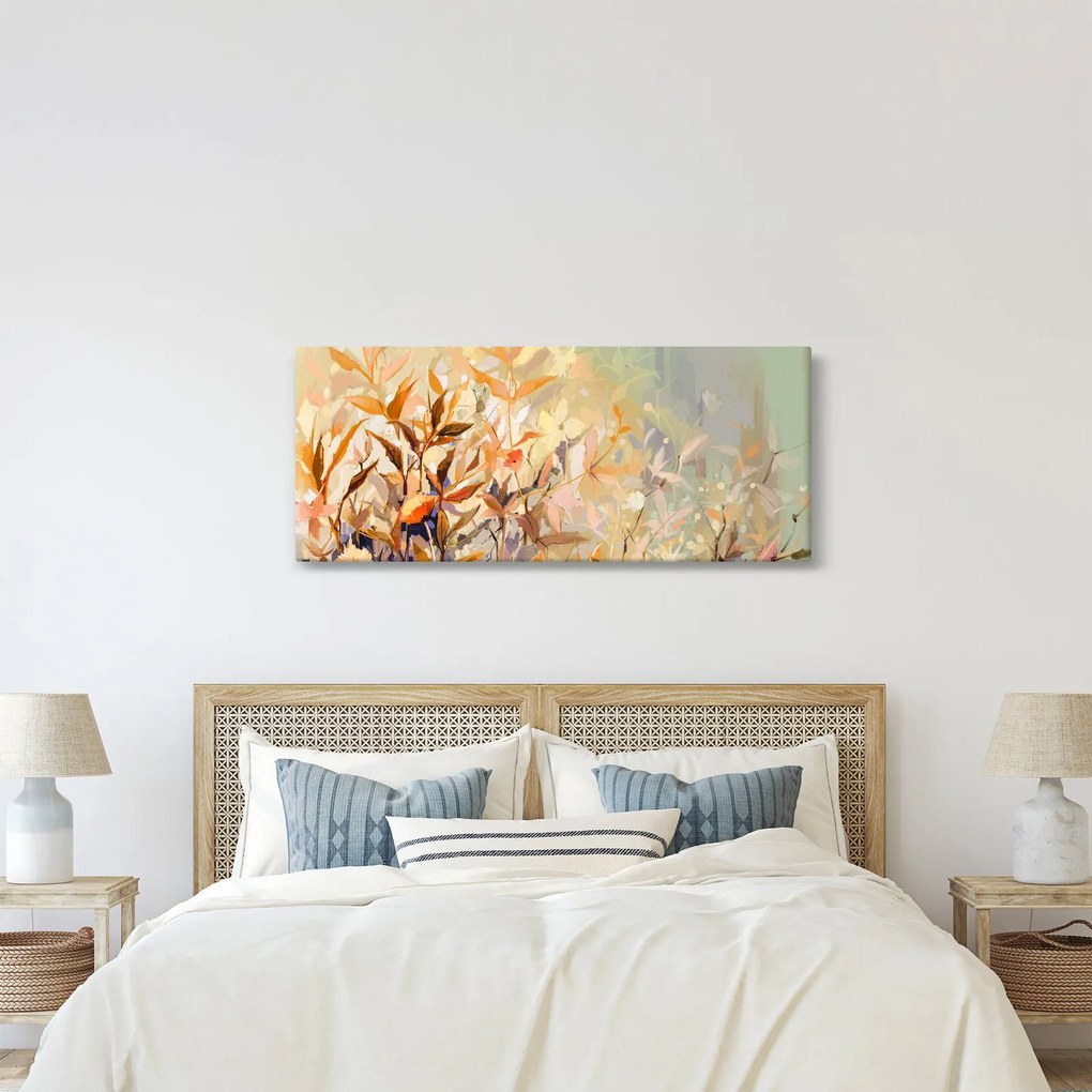 Tablou - Plante pictate (120x50 cm)