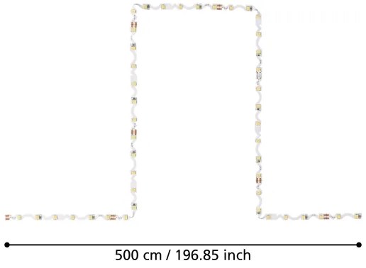 Bandă LED STRIPE 5m LED/27W/24V Eglo 99718