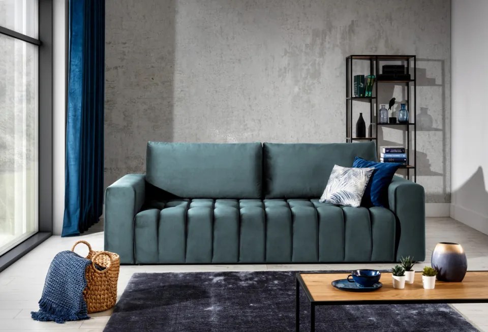 Canapea extensibila, 247x92x97 cm, Lazaro 02, Eltap (Culoare: Bej / Paros 02)