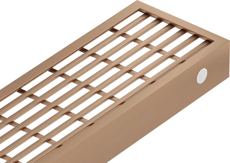 Mexen Flat M33 masca pentru scurgere liniară 100 cm, cupru periat - 1C33100