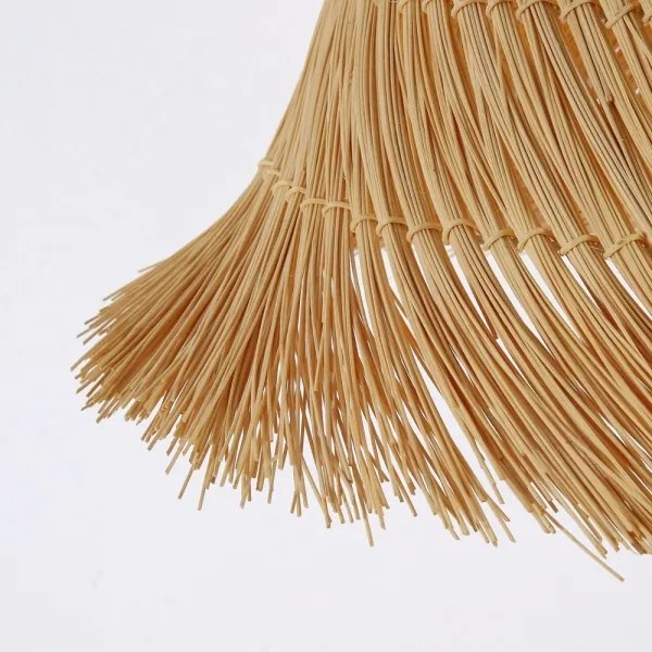 Lustră pe cablu Immax 08273L NATURALEZA 1xE27/40W/230V d. 45 cm ratan