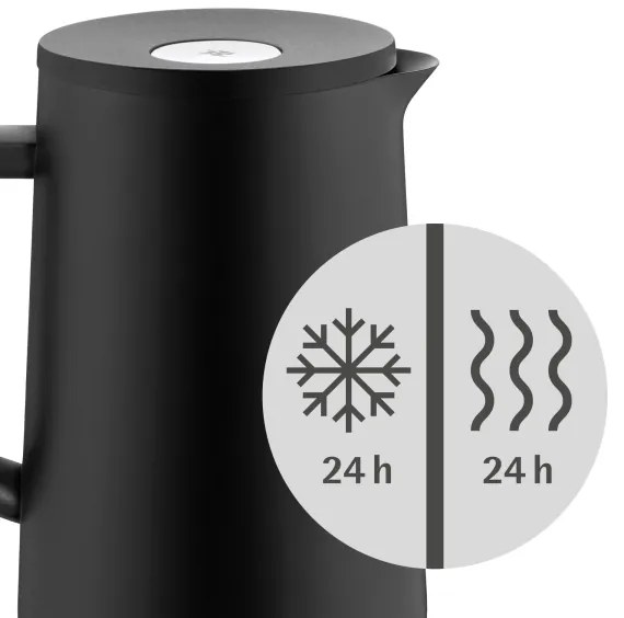 WMF IMPULSE - carafă termică 1 l, neagră