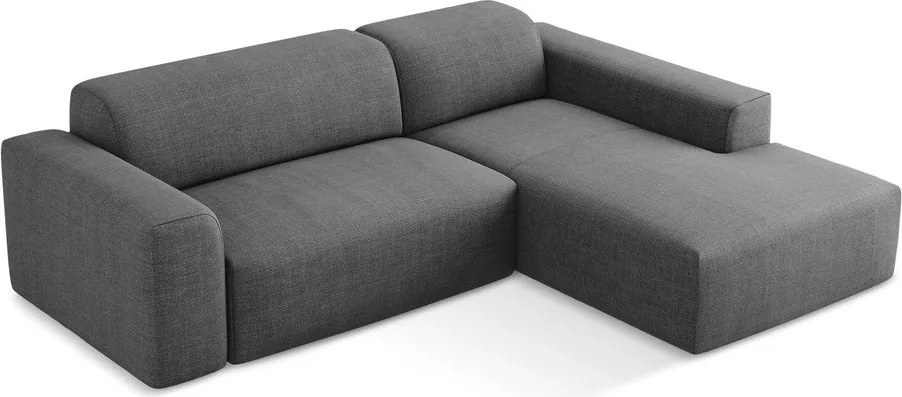 Colțar gri (cu colț pe partea dreaptă/cu șezlong) Keli – Makamii